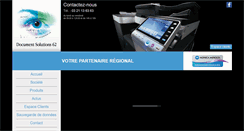 Desktop Screenshot of documentsolutions62.fr